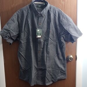 G.H Bass Co. Charcoal Button-Down Shirt Size XL